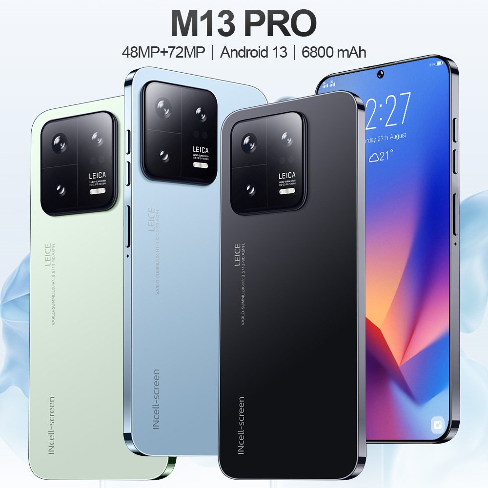 Hot and cheap M13 PRO smartphone 7.2 inches 8 million pixels 2+16 Android 8.1