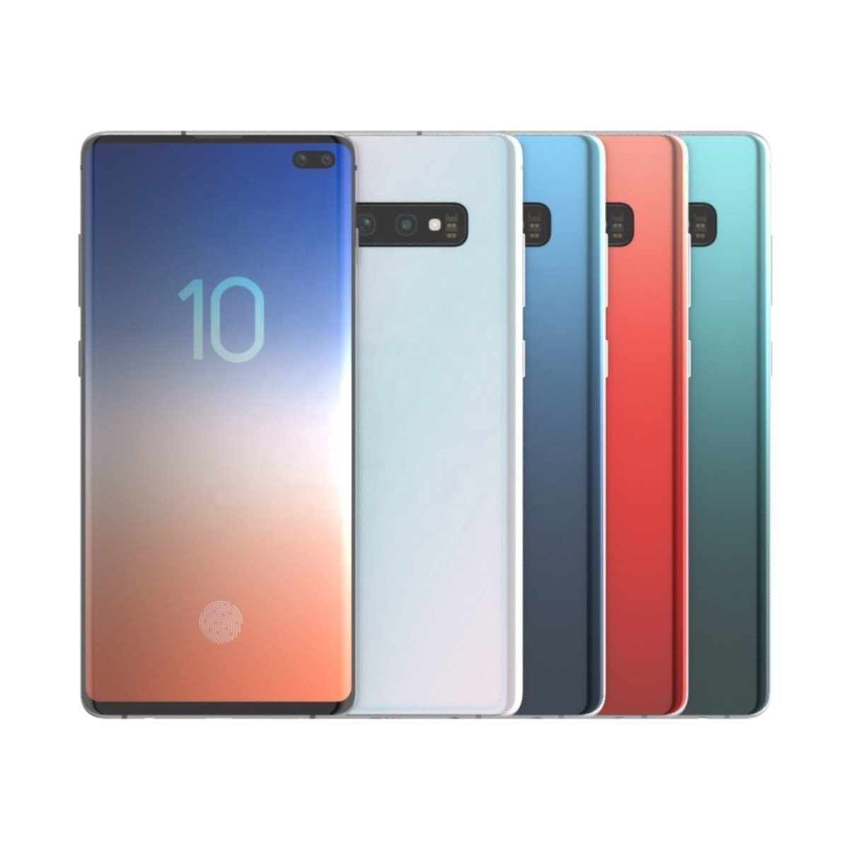 Widely Praised Original s10+ Used Mobile Phone Unlocked for Samsung S10 Plus Used Samsung Cellular Phones