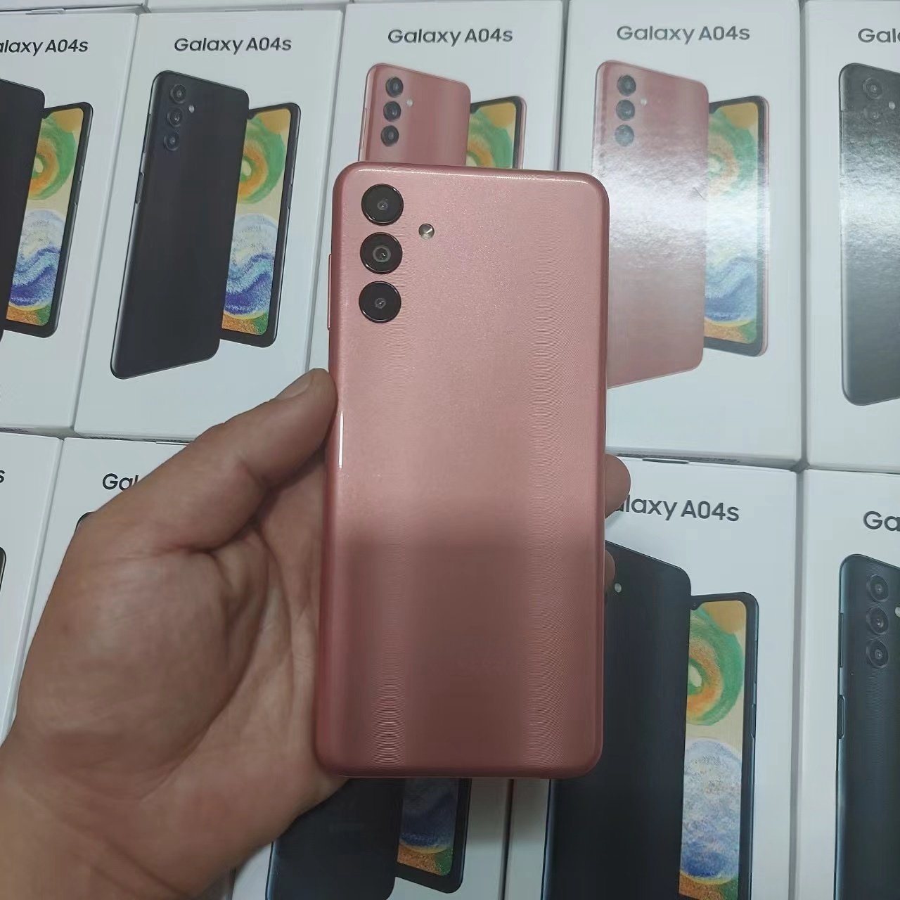 A+ Grade Fingerprint Second Hand Low Price A04s Used Android Phone Wholesale