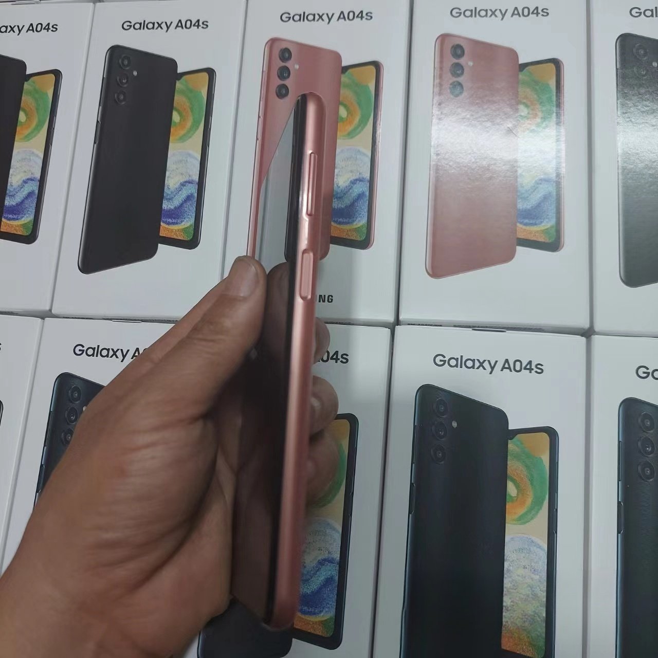 A+ Grade Fingerprint Second Hand Low Price A04s Used Android Phone Wholesale