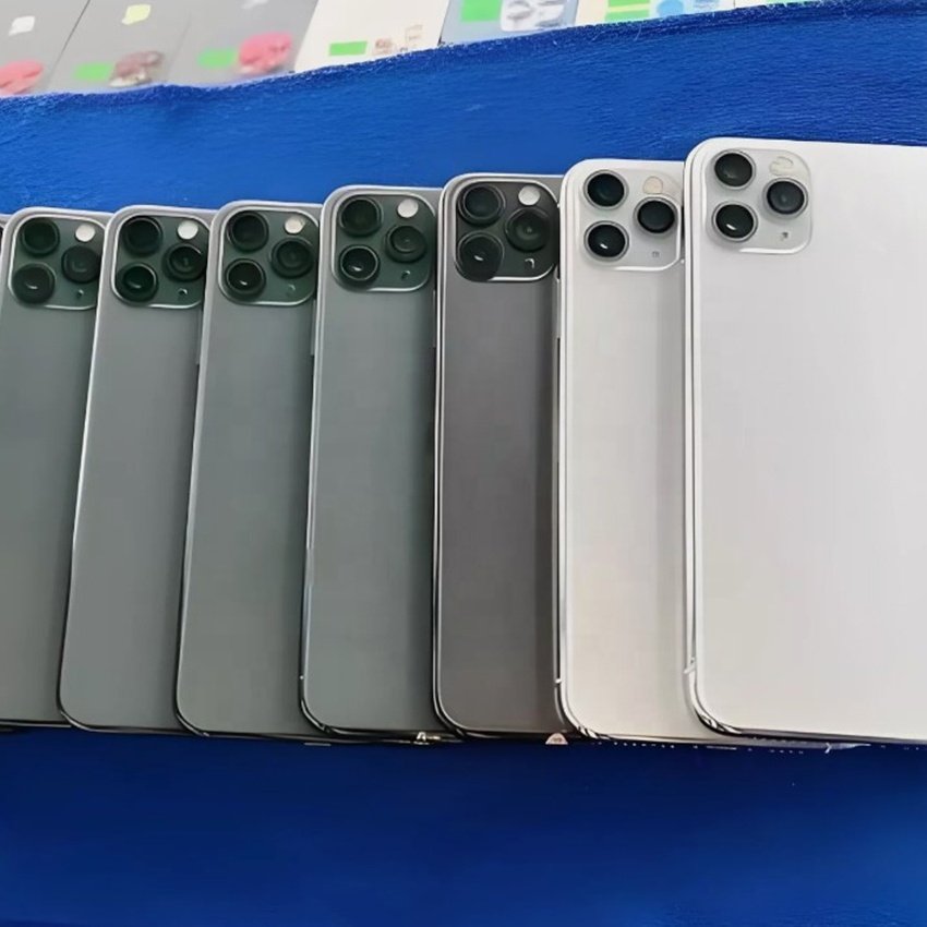 Wholesale A+ Grade Unlocked Used 99 New For Iphone 11 11 Mini 11Pro 11 Pro Max Original 5G Cell Phone 64/256/512GB Smartphone
