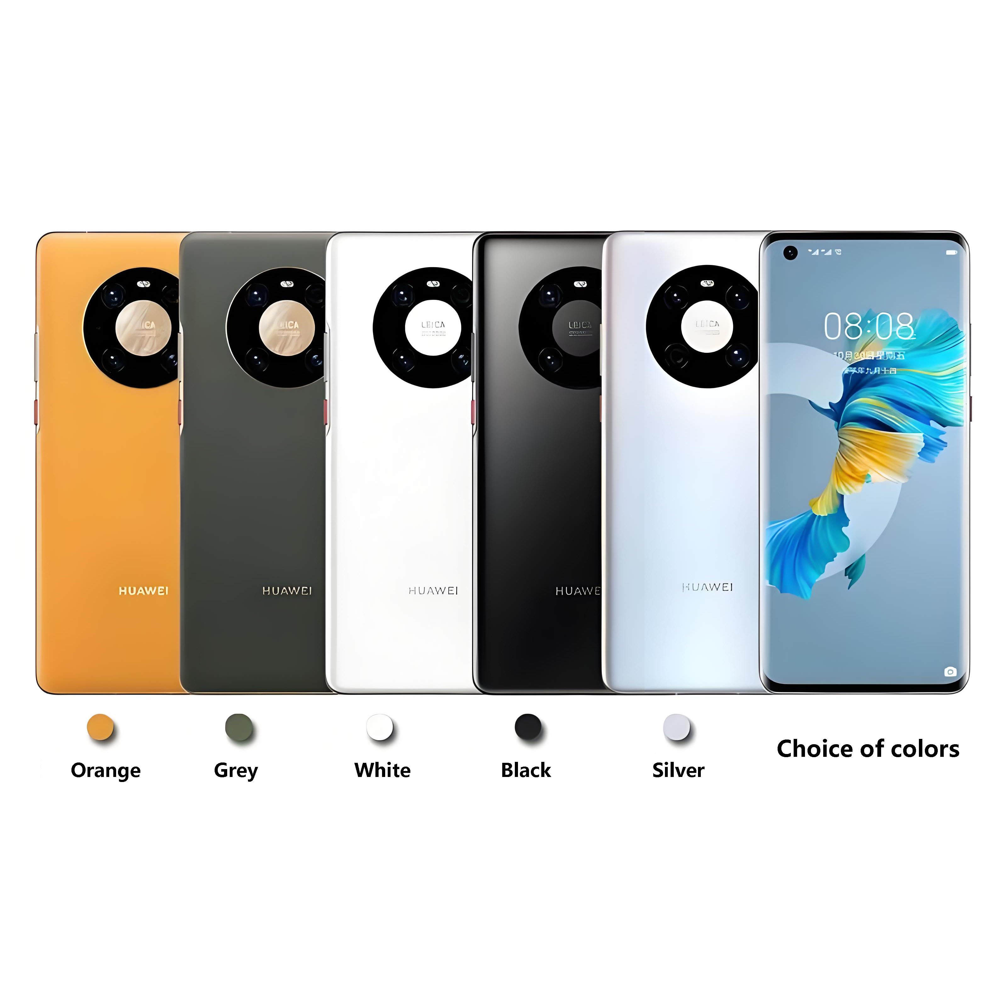 Used Mobile Phone Mate 40 Unlocked China 5G Smart phones Second hand Cellphone 8G RAM Hua wei Mate 40 HarmonyOS