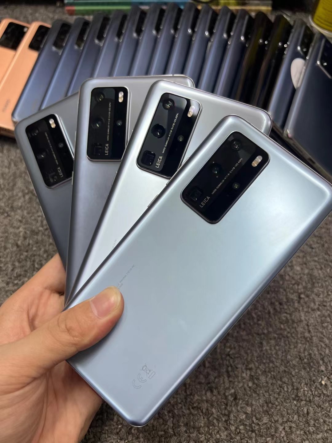 Original Used Mobile Phones P40 PRO 128G/256G ROM Wholesale 99% New Second Hand Cellphone For Huawei P40 Pro