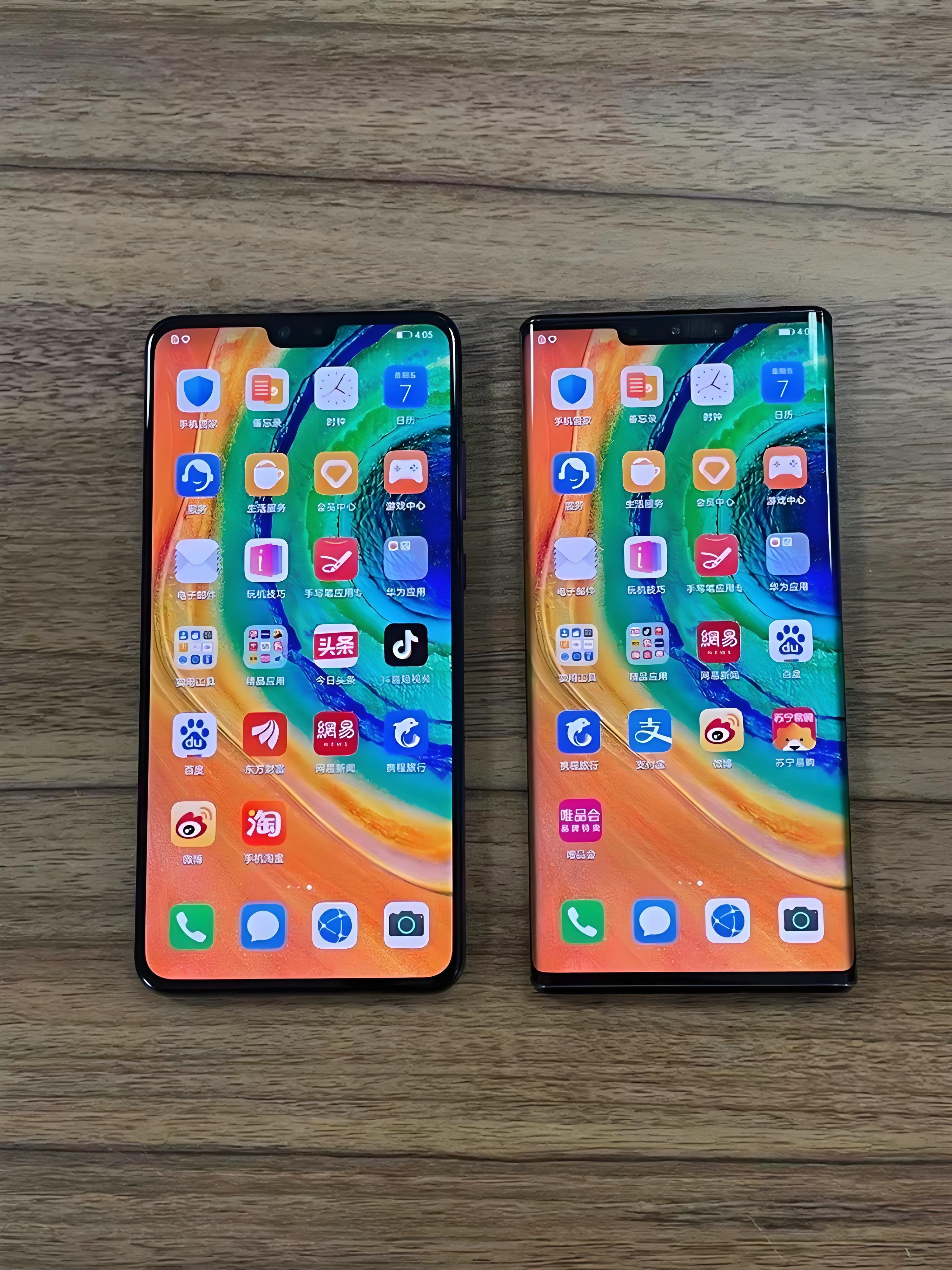 Used Mobile Phone Mate 30 Unlocked China 5G Smart phones Second hand Cellphone 8G RAM Hua wei Mate 30 HarmonyOS