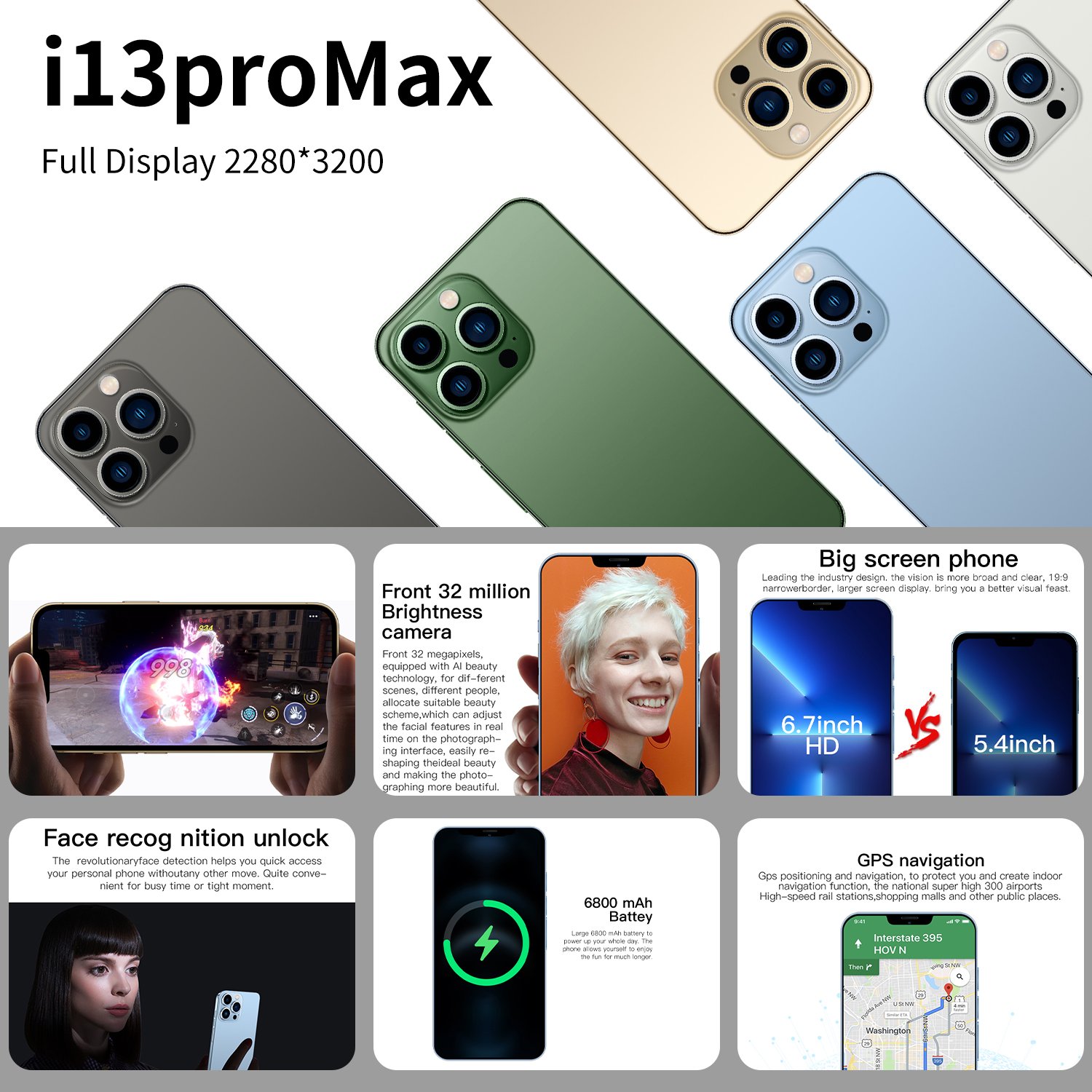 16GB 512GB low price Original USA used mobile phones i phone 8 12 pro max