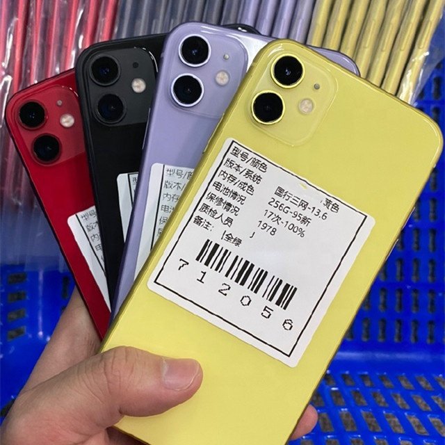 Hot Wholesale Second hand Unlocked Global Used Mobile phones for Apple original for iPhone 11 Pro Max iPhone 11 Pro iPhone 11