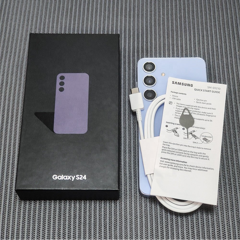 Original Wholesale For Samsung S24 S24+ S24ultra S24 Fe 5g Cell Phone 8+128gb 256gb 512gb Global Version Used Mobile Phones