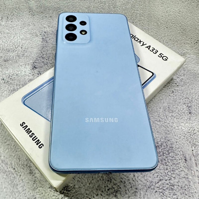 Almost New A33 Wholesale for Samsung Used Mobile Phones Mass Storage Second Hand