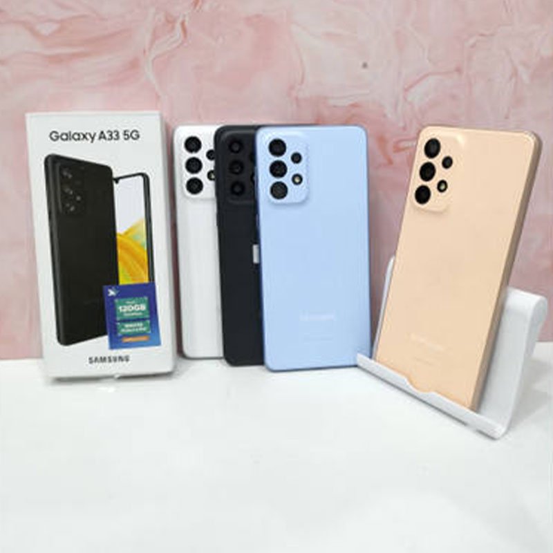 Almost New A33 Wholesale for Samsung Used Mobile Phones Mass Storage Second Hand