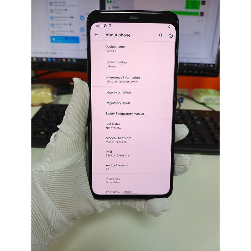 Used Second Hand Mobile Phone for Google Pixel 4XL Wholesale Mobiles Original Pixel 4A 5A 4XL Used Phones
