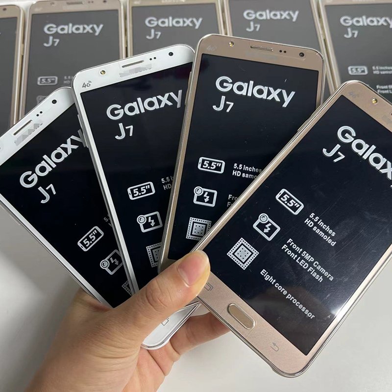 Original factory wholesale high quality second hand smartphone 5.5 inch octa core J7 pro second hand mobile phone