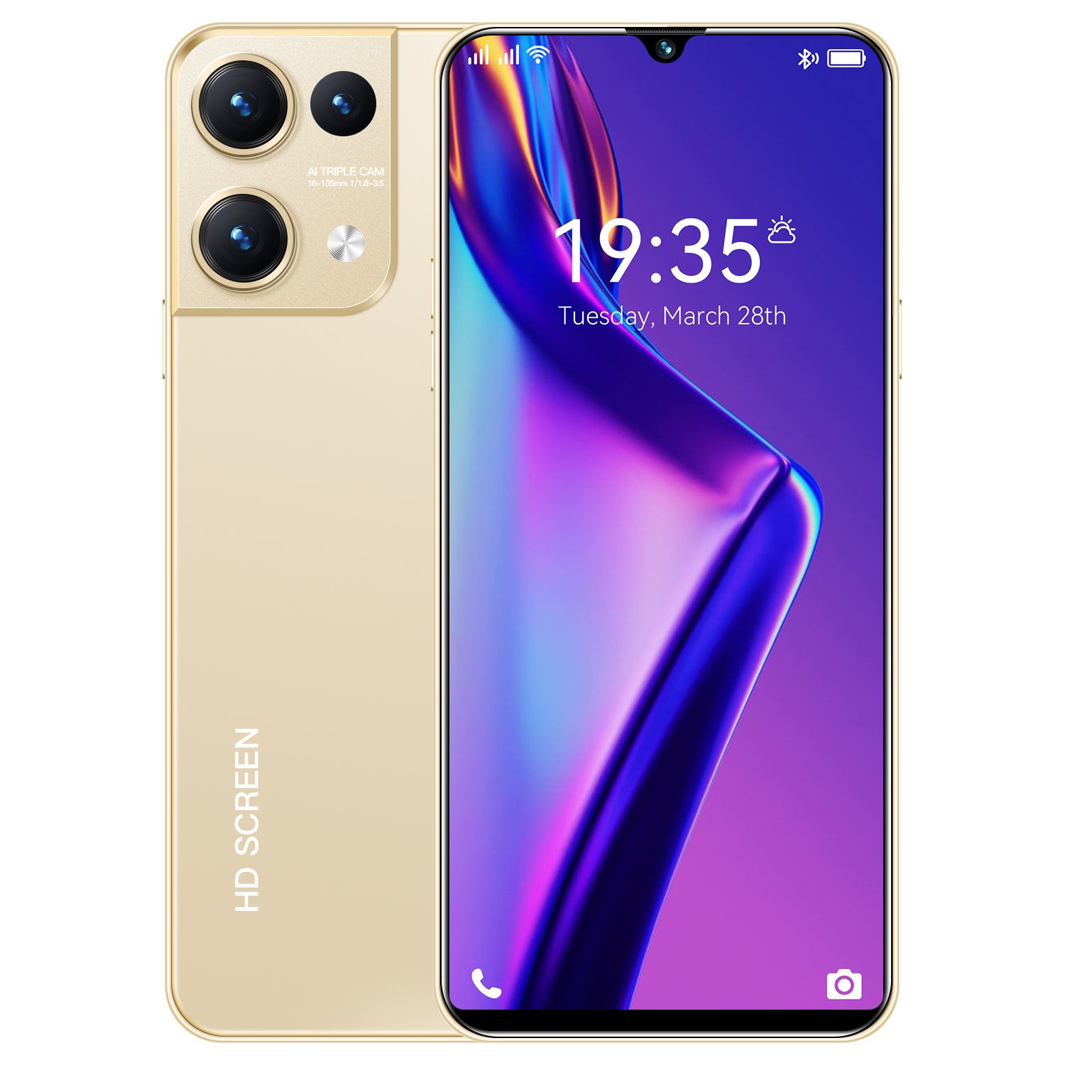 Global Version Reno 9 Pro 3G Smartphone 2GB 16GB 13MP Camera 6.3" FHD+ AMOLED Display Mobile Phone