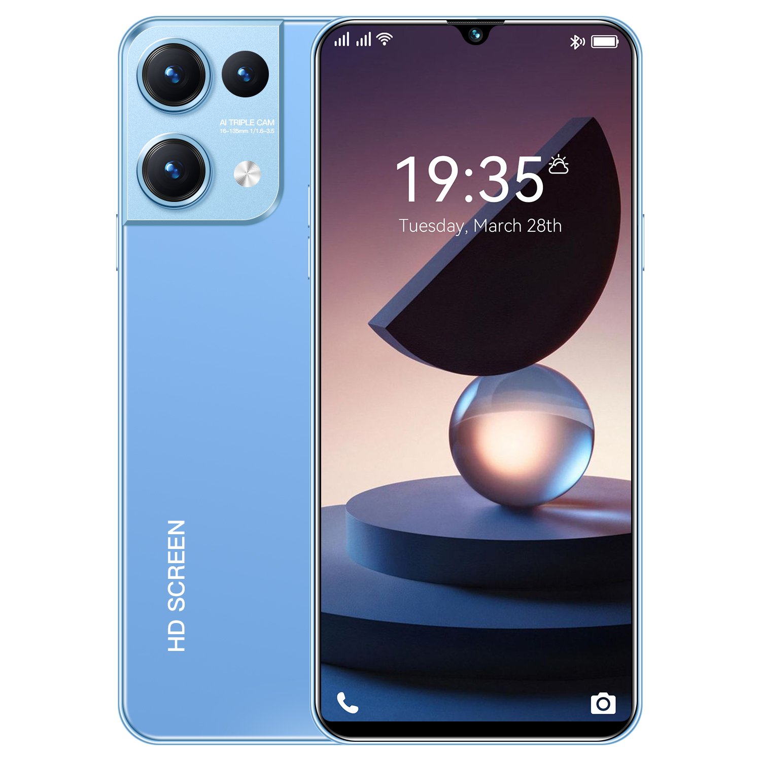 Global Version Reno 9 Pro 3G Smartphone 2GB 16GB 13MP Camera 6.3" FHD+ AMOLED Display Mobile Phone