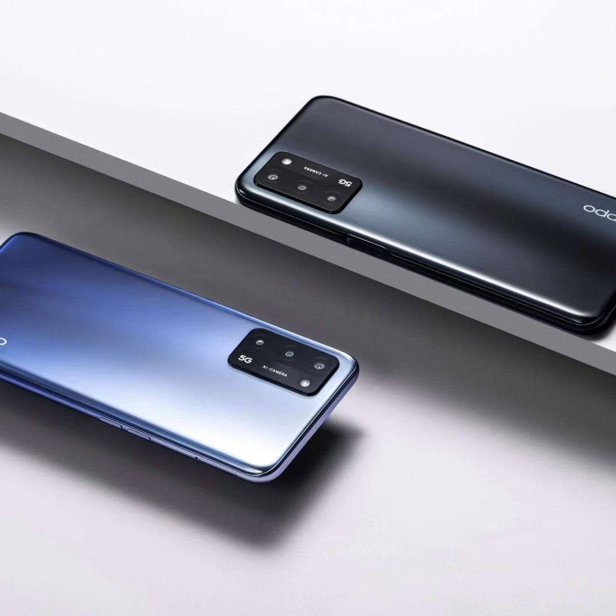 6GB+128GB 6.5 inch side mounted fingerprint 5000mAh Android 11 unlocked secondhand For Oppo A55 5G used mobile phones