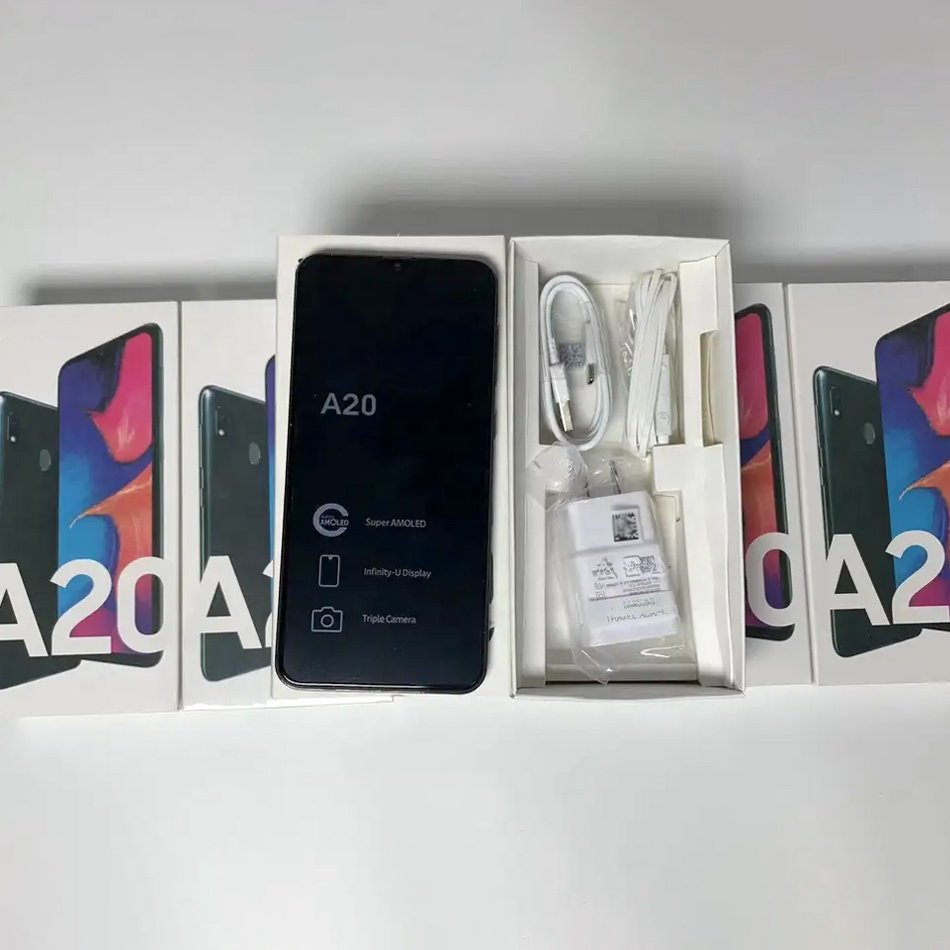 Cheap 4G Original used mobile phone wholesale Telefonos Unlocked Celulares for Samsung Galaxy A20 A20s A20e A12 A50 A13 A21s