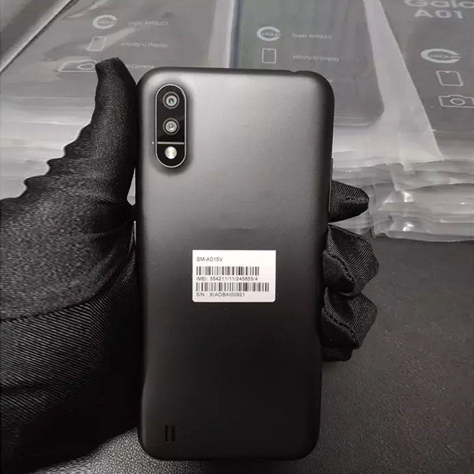 Unlocked used mobile phone Original Global Version second hand A01 4G Smartphone For Samsung A10E A02 A02S A03S