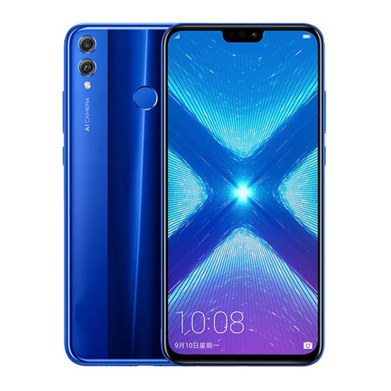 Wholesale smartphone 8X 6+128GB used mobile phones wholesale cheap smartphone for honor second hand android phone telefono