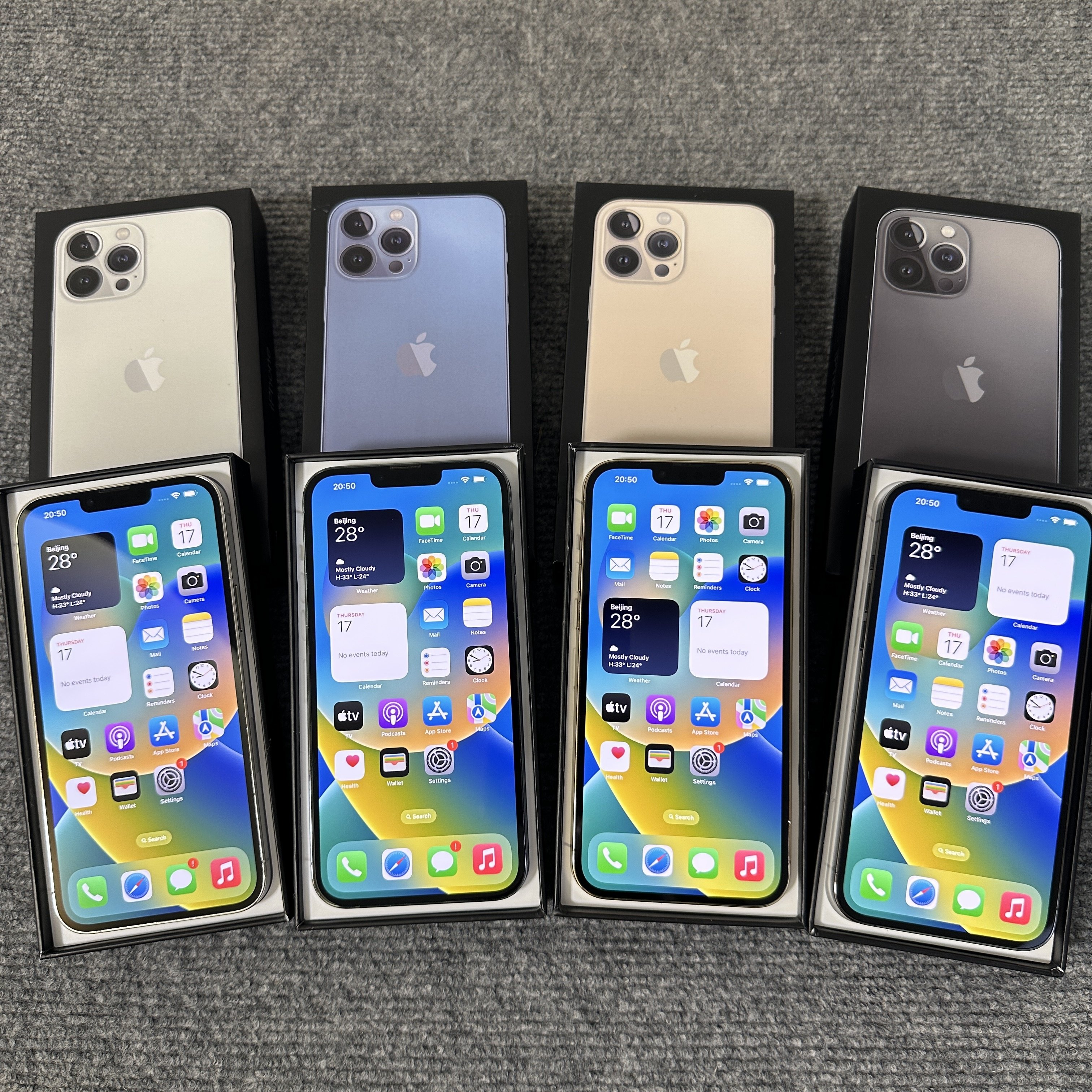All in stock Unlocked 5G original Used Mobile phones for Apple best condition for iPhone 13 Pro Max