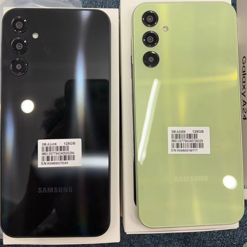 99% New Second Hand Mobile Phone Used Unlocked Smartphone Product Galaxy A24