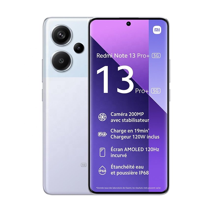 Original Brand 99 new 6.67 Inch Display 200mp Camera 5000mah Battery 120w Charger Used Mobile Phones For Redmi Note 13 Pro Plus
