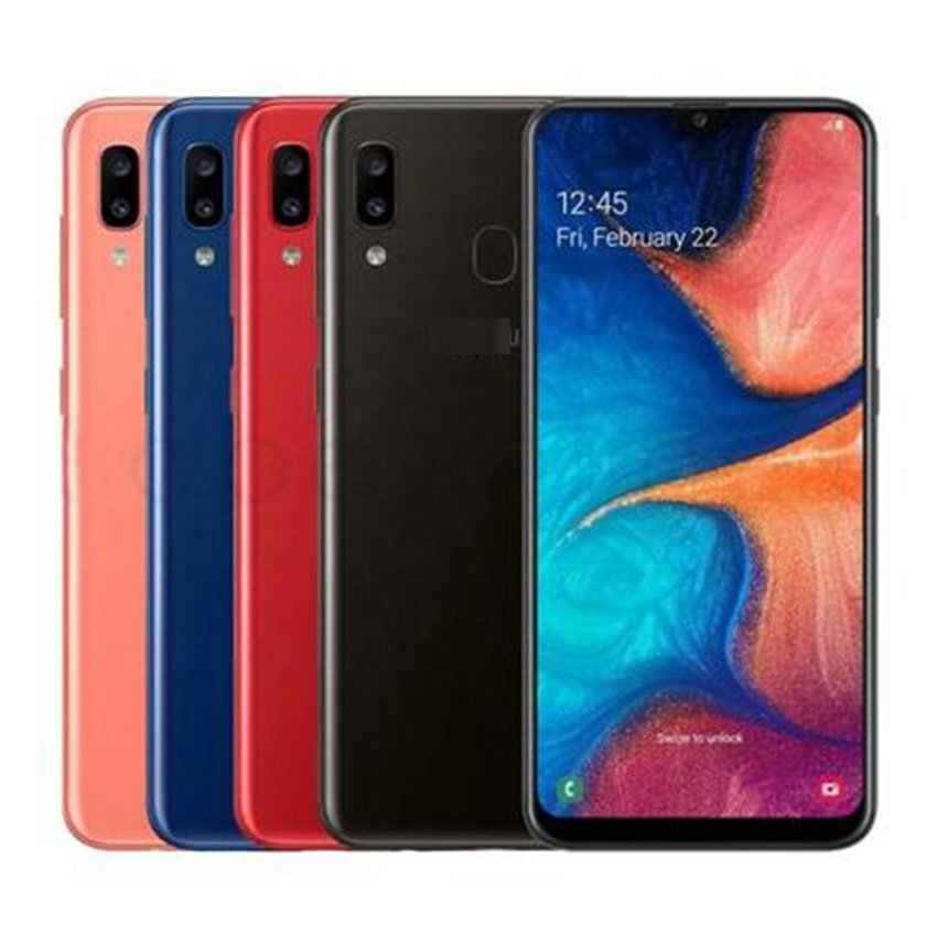 99% New Original Wholesale Unlocked Used Telephone For Samsung A20 Cheap Cell Phones 4g Smartphones Second Hand Mobile Phone