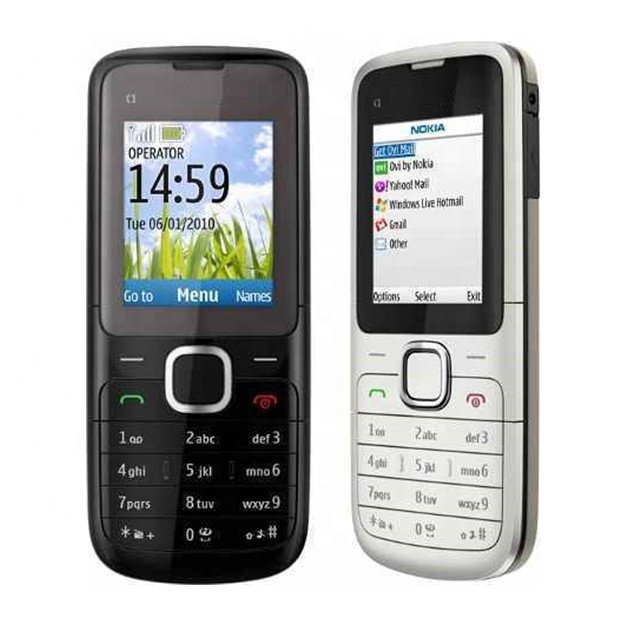 For Nokia C1-01 Super Cheap Wholesale Original Simple Bar Factory Unlocked GSM Mobile Cell Phone
