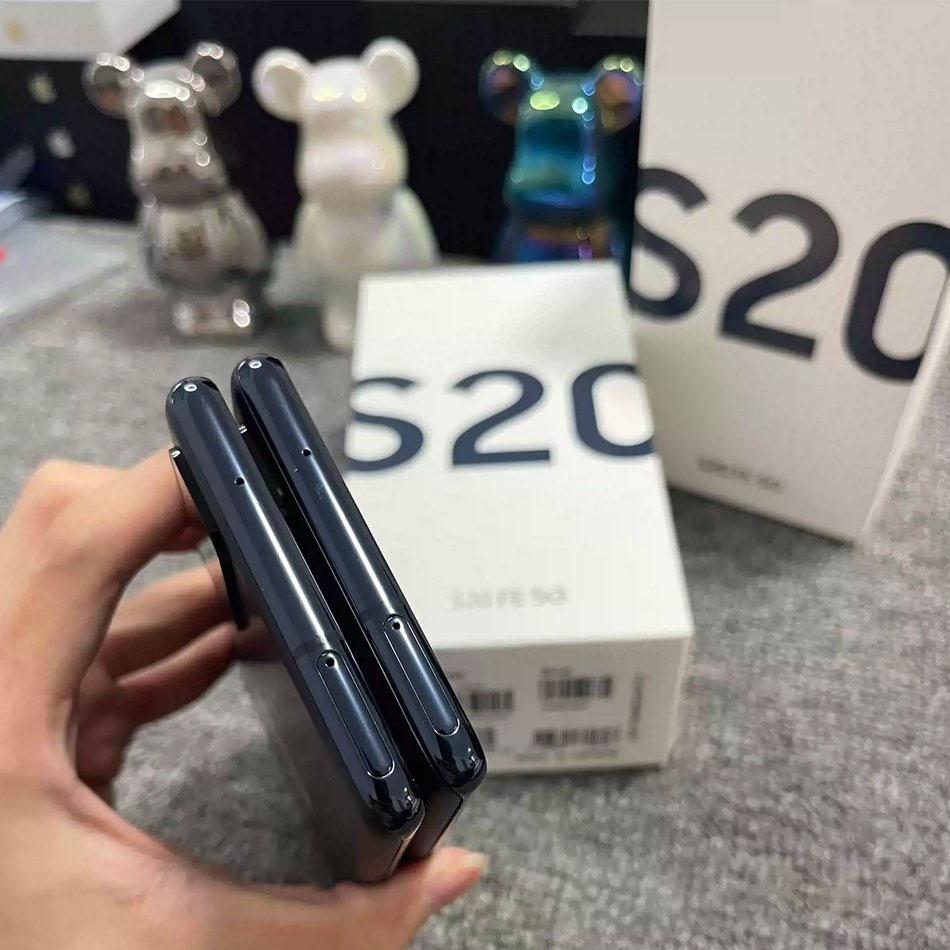 Wholesale high quality original used phone For Samsung S20 FE 5G smartphone 128GB 1sim unlocked second hand S10 S21 ultra