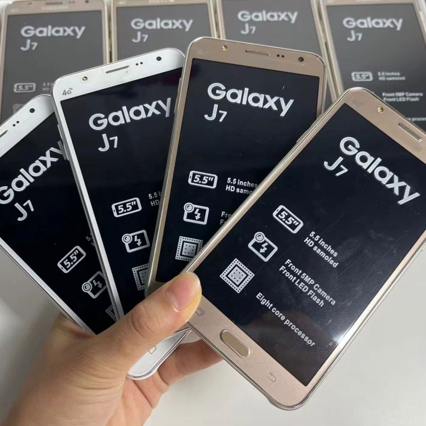 Wholesale Used Mobile Phones Low Price Original For Samsung Galaxy J7 2015 J7 2018 J5 Samsung Mobile Phones