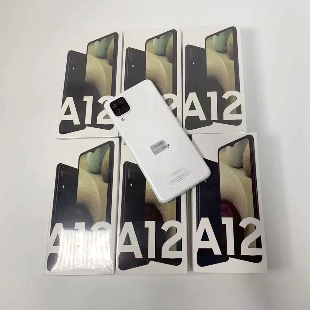 Cheap US version 1SIM used phone For Samsung Galaxy A12 32GB Original unlocked cellphone wholesale A20 A50 celulares