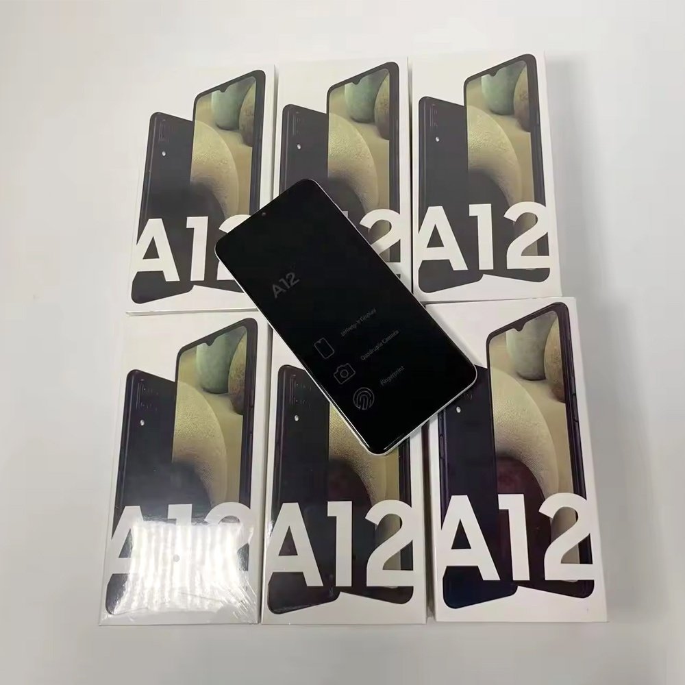 Cheap US version 1SIM used phone For Samsung Galaxy A12 32GB Original unlocked cellphone wholesale A20 A50 celulares