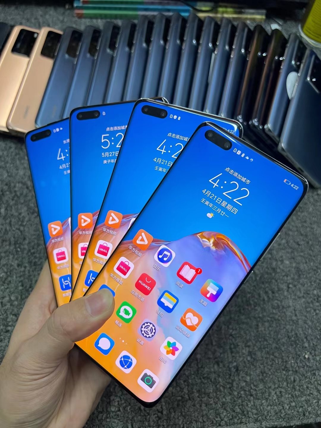 Wholesale China Brand Original Mobile Phones Used P40 Pro Universal Unlocked Second Hand Celulares For Huawei P40pro