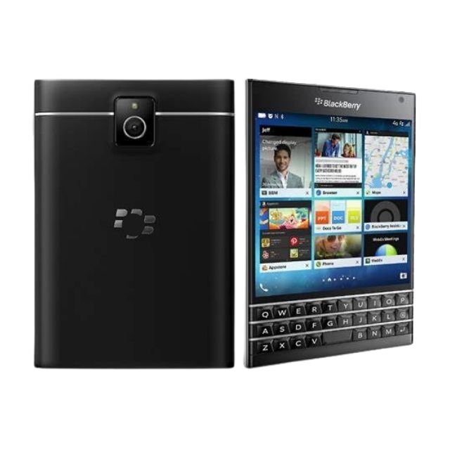 Original used mobile phones wholesale sale unlock 4G smartphone for BlackBerry passport Global Version Keyboard QWERTY Touchscre