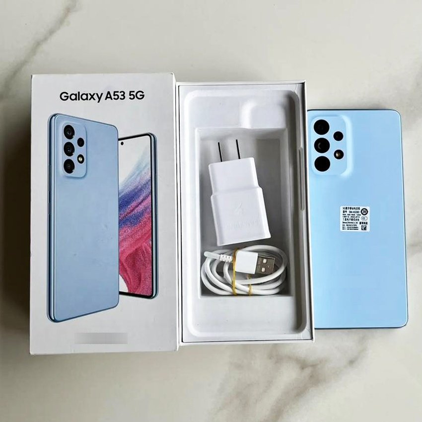 Unlocked 99% New Wholesale Original Phone for Samsung Galaxy A52 A53 A55 5G Used Celular Mobile Phones USA Version Smartphone