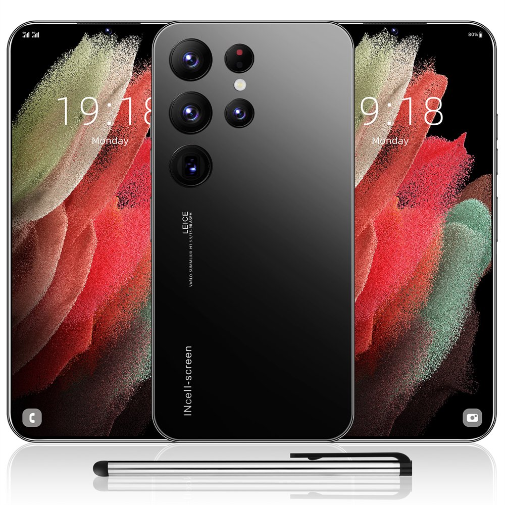 Hot selling Custom S24 Ultra Unlocked Cell Phone Big Screen 5G smartphone 16gb + 1TB Android13.0 phone