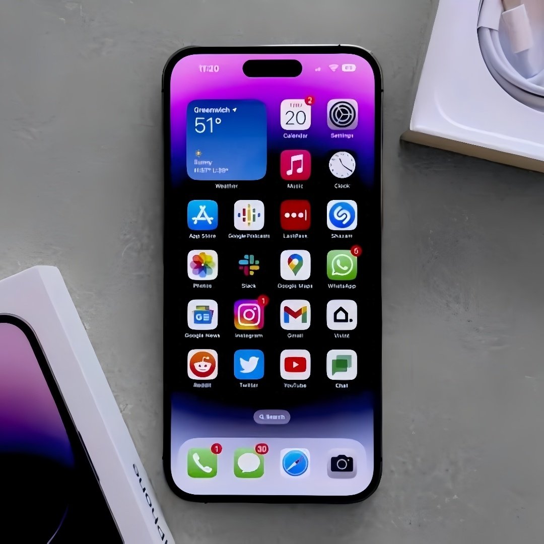 Top!! Used mobile phone High quality suitable for iPhone 14 pro max USA unlocked 128gb 256gb Original 5G smartphone SIM slots