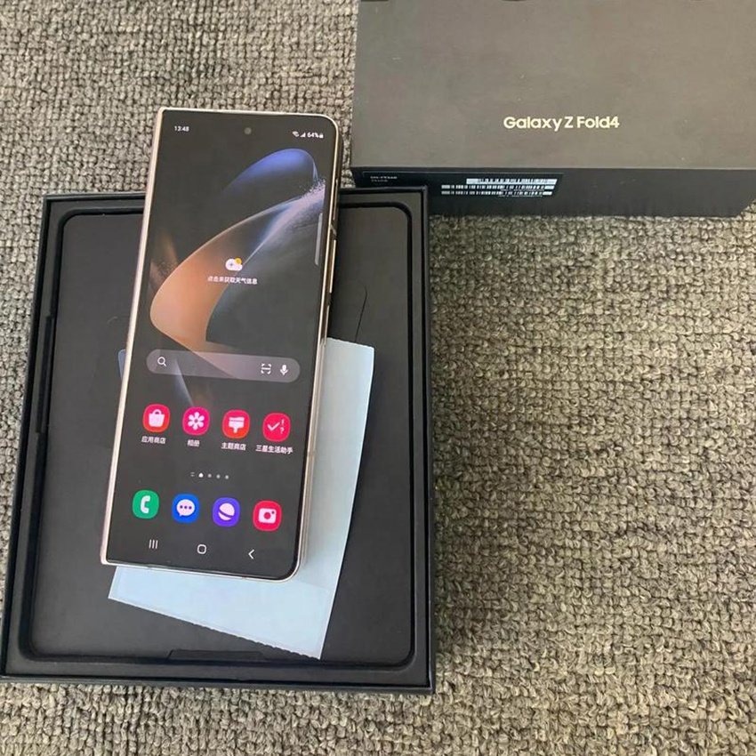 Wholesale For Samsung Galaxy Z Fold4 Fold5 5g Unlocked 256gb 512gb 1tb Us Version Folding Cellphone Used Mobile Phones