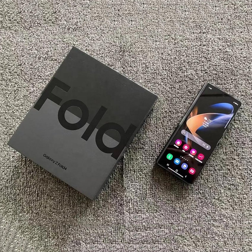 Wholesale For Samsung Galaxy Z Fold4 Fold5 5g Unlocked 256gb 512gb 1tb Us Version Folding Cellphone Used Mobile Phones