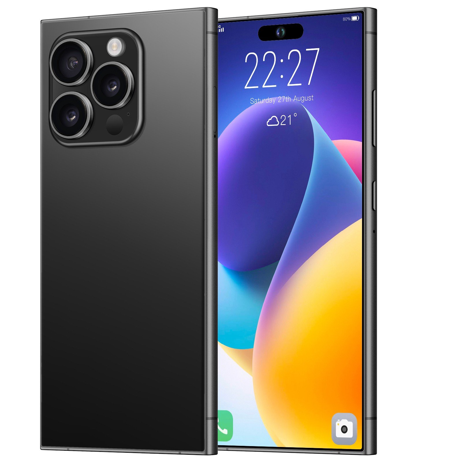 Best Selling original I15 ULTRA 16GB+1TB 7.3 Inch 5G Smartphone 72MP+108MP Android 14 Cell Phone Unlocked Gaming Mobile Phones