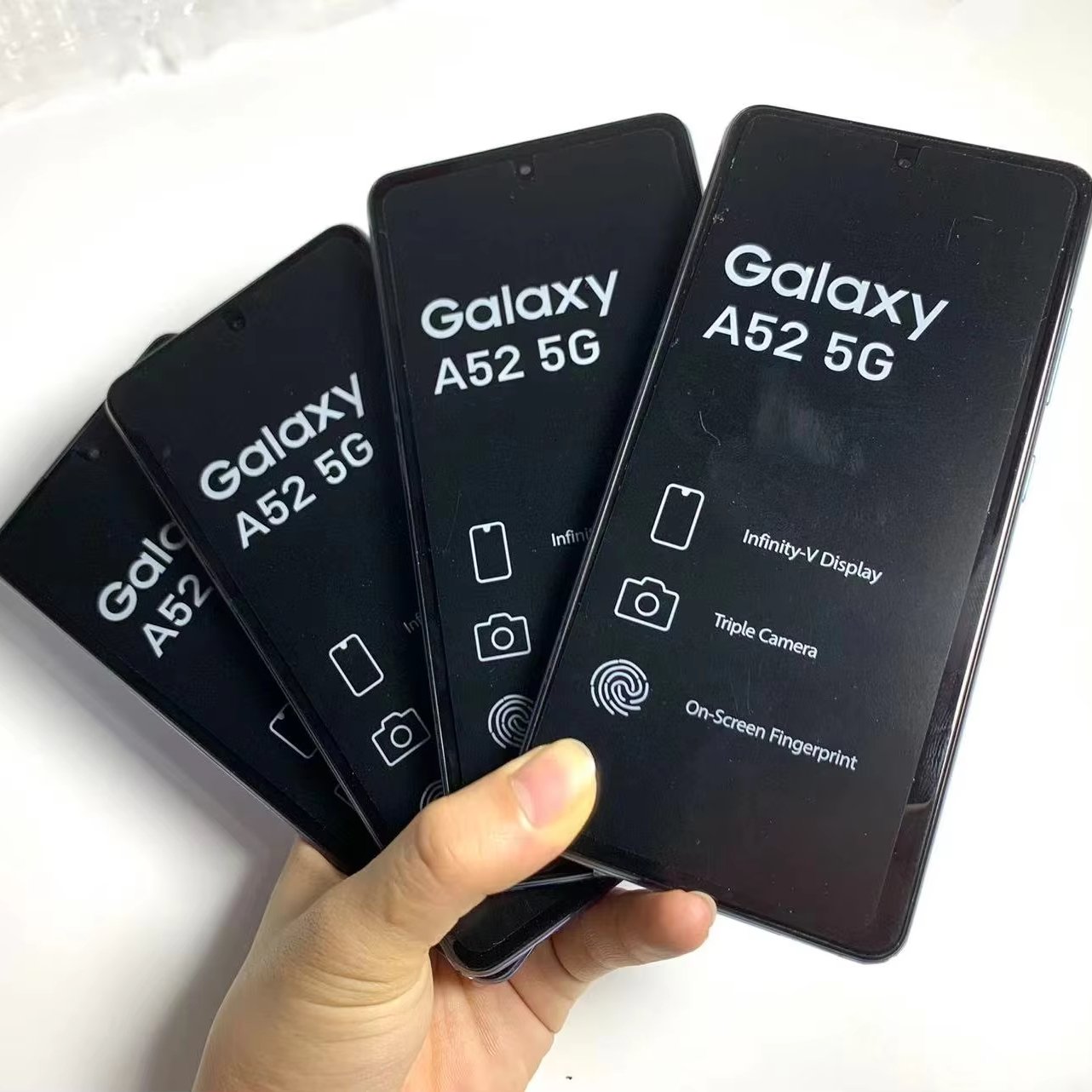 Wholesale Original US Version 5g Smart Phone Low Price 128GB For Samsung A52 Phone