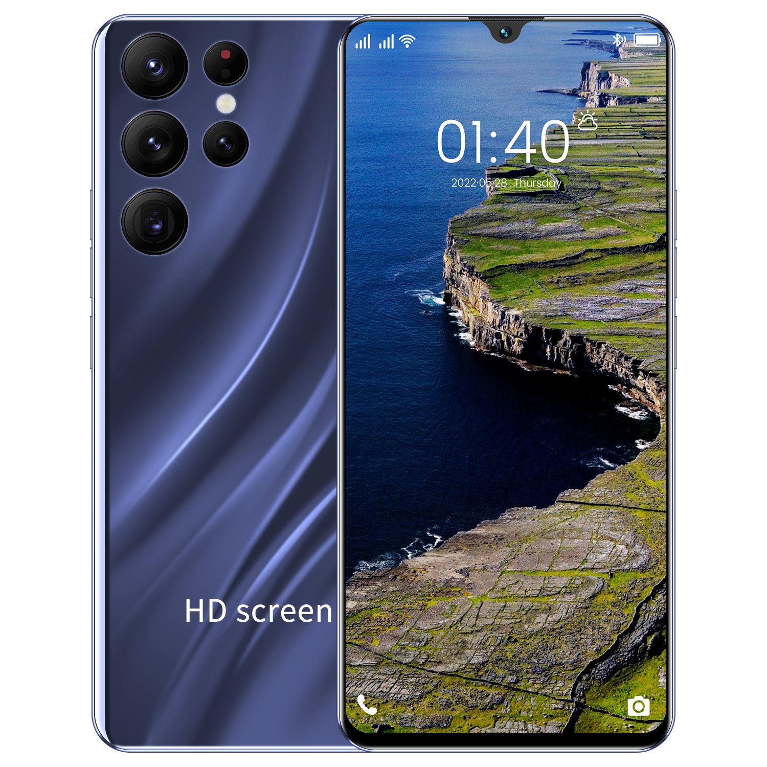 HSDF-S22 Ultra Pro mode 16GB+1TB 6.9-inch High Quality Super Endurance Mobile Phones dual sim card android 11 smart phone