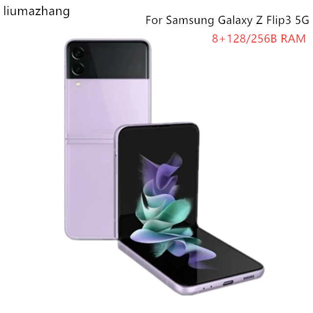 6.7" Orig For Samsung Galaxy Z Flip 3 F711N Used Mobile Phones Z Flip3 5G Telephone Buy Wholesale Second Hand 95% New Or Above