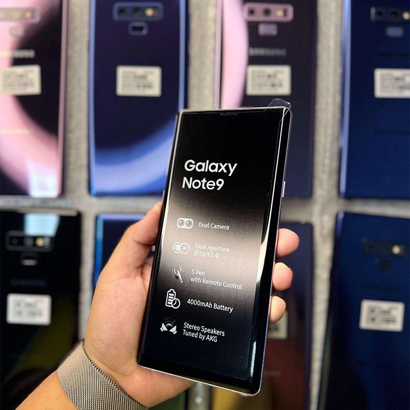 In Stock Phone Wholesale Used Phone Note9 A Level Dual Sim 512GB Android System