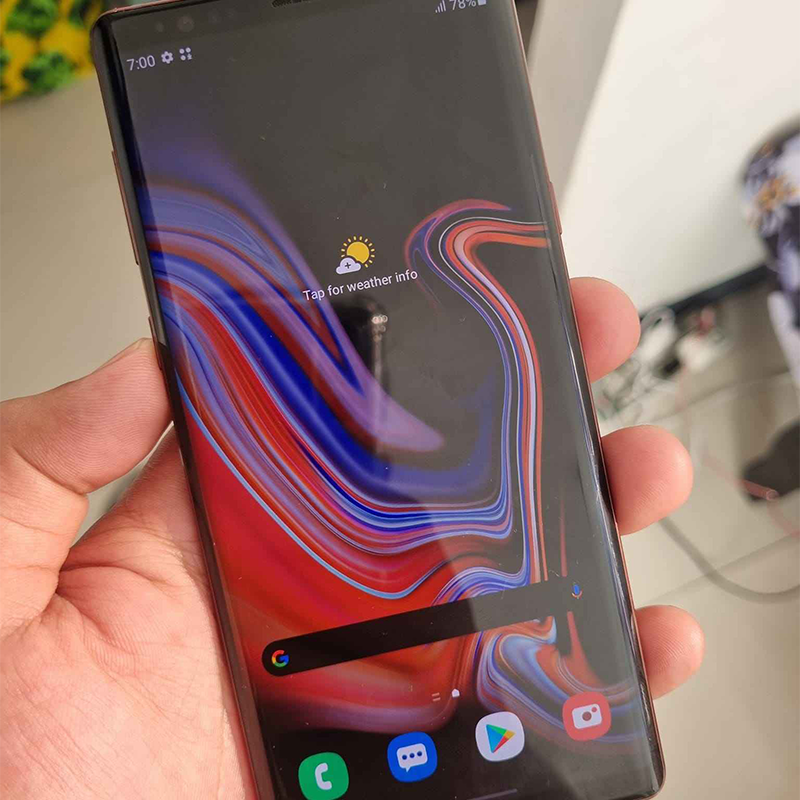 In Stock Phone Wholesale Used Phone Note9 A Level Dual Sim 512GB Android System