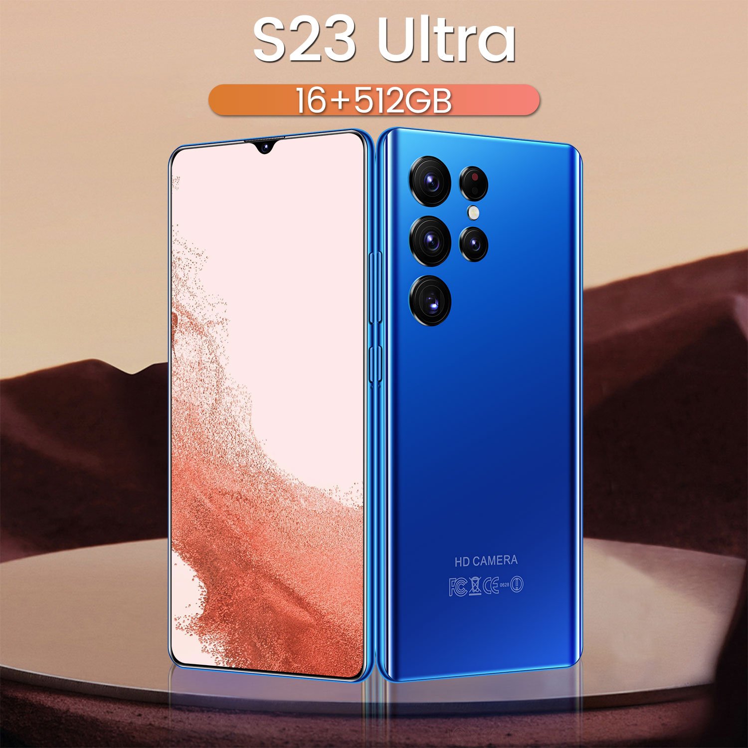 Version S23 Ultra Phone 16gb+512gb Full Screen Phone Fingerprint 6.7inch Hd Cellphones 6800mah 4g 5g Gaming Smartphones