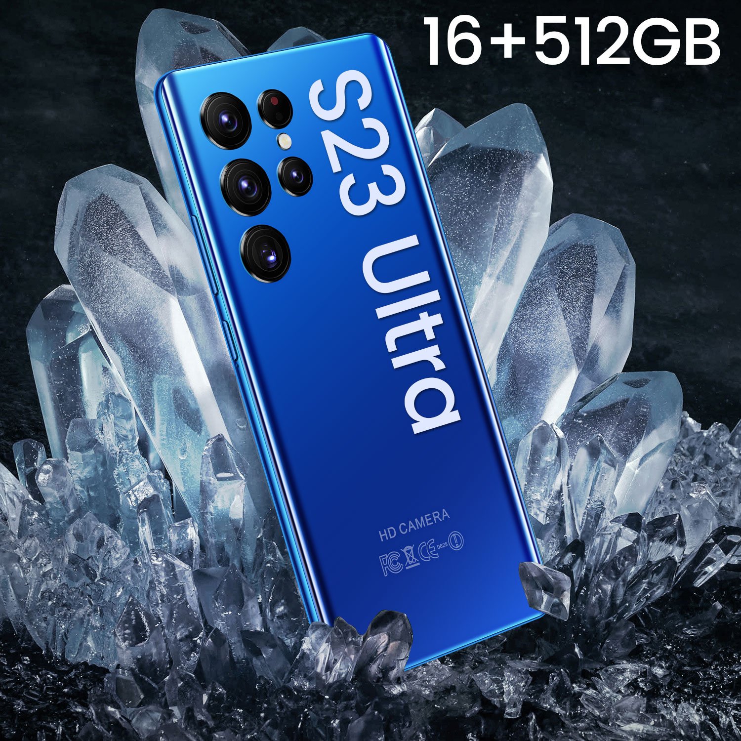 Version S23 Ultra Phone 16gb+512gb Full Screen Phone Fingerprint 6.7inch Hd Cellphones 6800mah 4g 5g Gaming Smartphones
