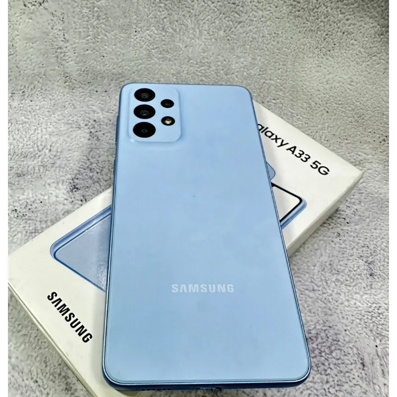 Almost New A33 Wholesale for Samsung Used Mobile Phones Mass Storage Second Hand