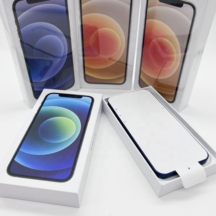 12 64GB 128GB 256GB US Version Cheap Original Unlocked Phone Bulk Used Mobile Phone Second Hand Smart Phone