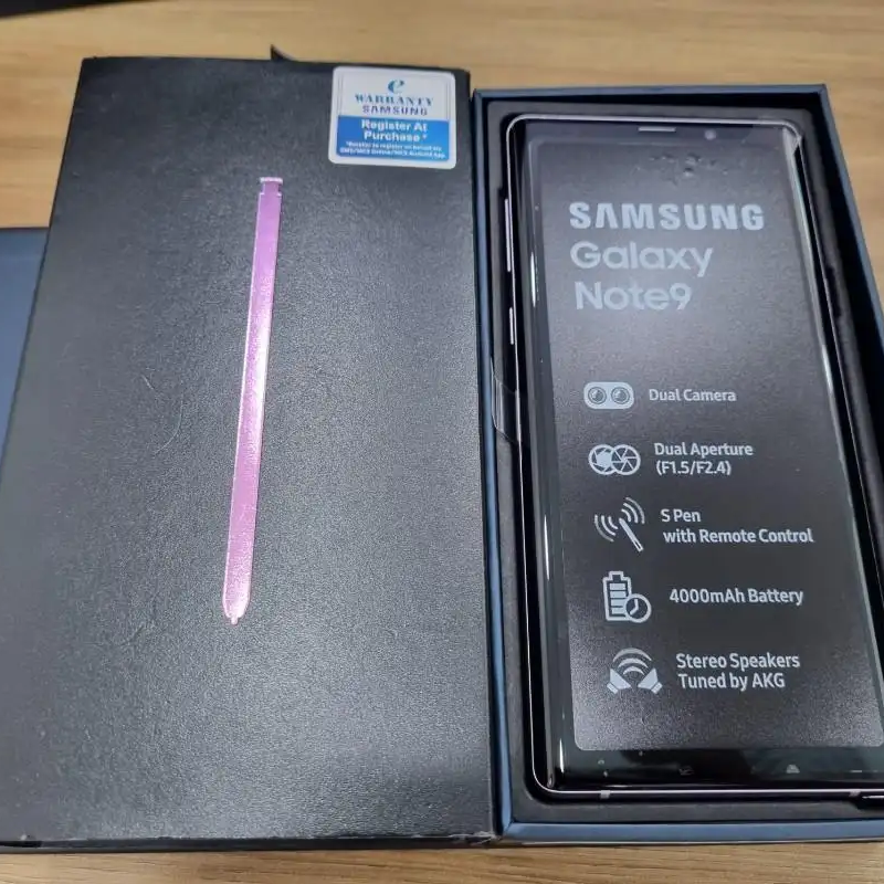 512GB Dual Sim Note9 128GB Smartphone Wholesale Unlocked Used Cheap Mobile Phone