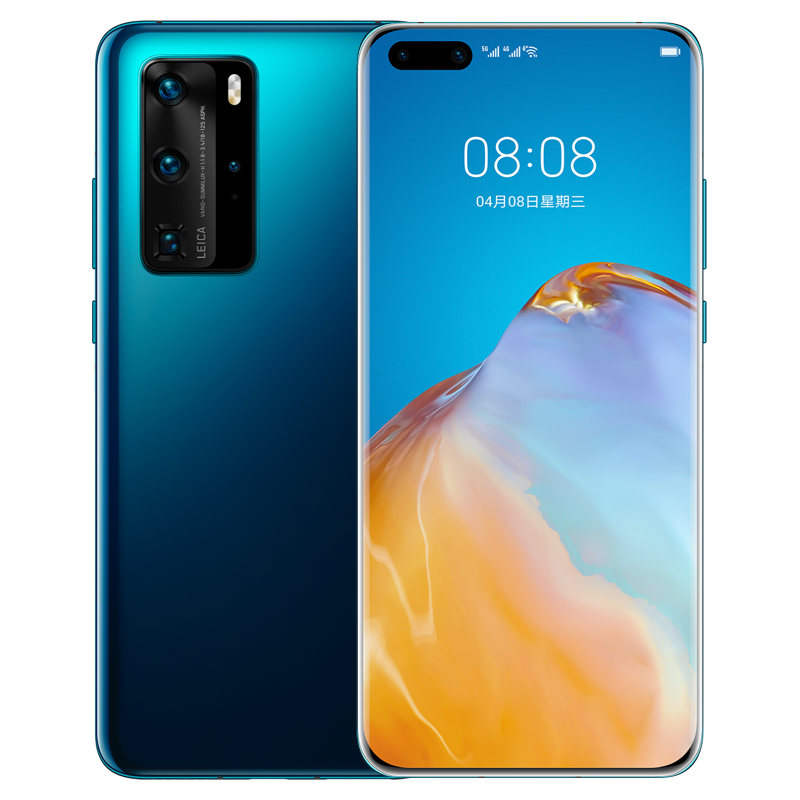 100% Original Used Mobile Phones P40 PRO 128G/256G ROM Wholesale China Brand Second Hand Cellphone For Huawei P40 Pro