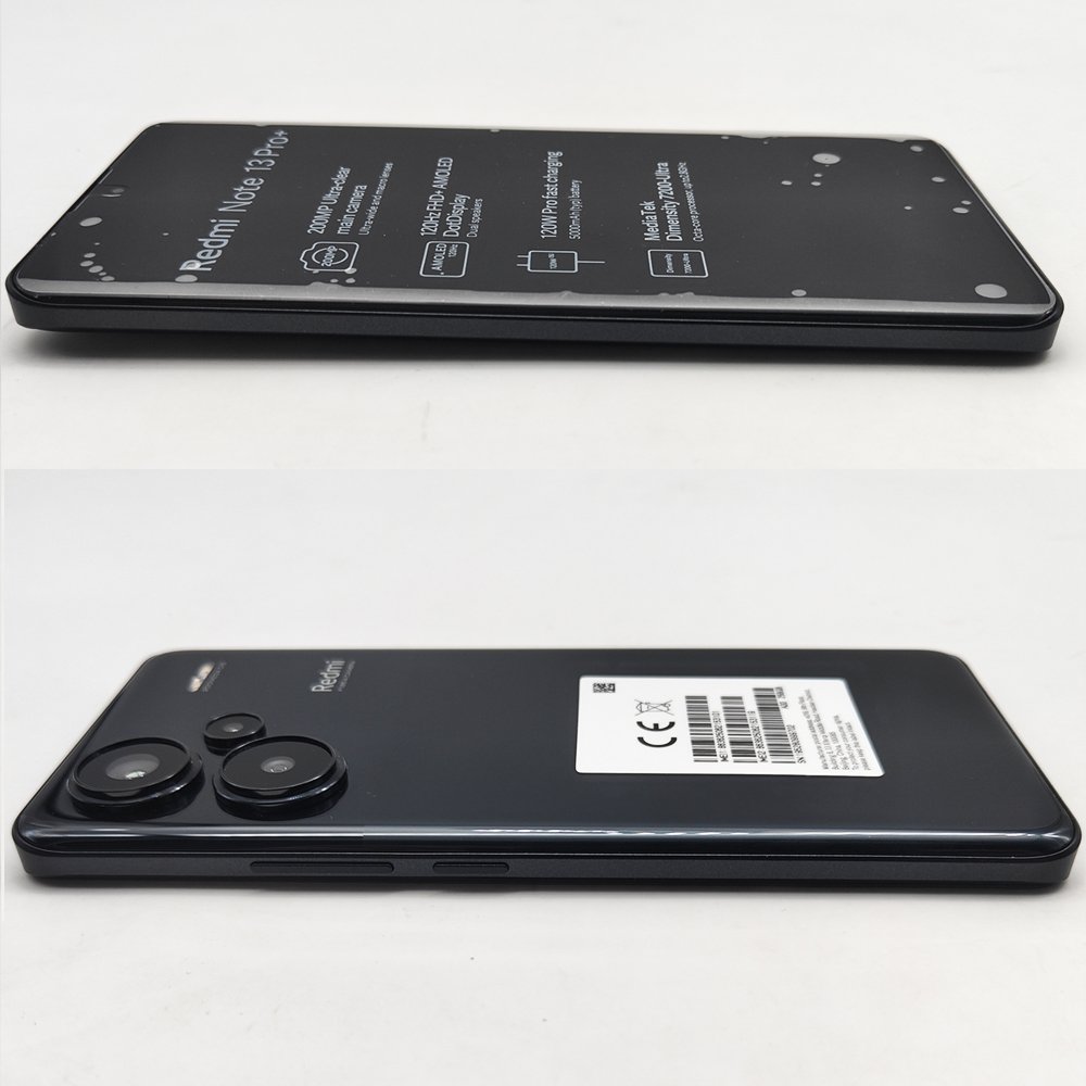 Used Smart Mobile Phone For Xiaomi Redmi Note 13 Pro+ 5g 8+256gb 16+512gb Original Unlocked 5g Cellphone